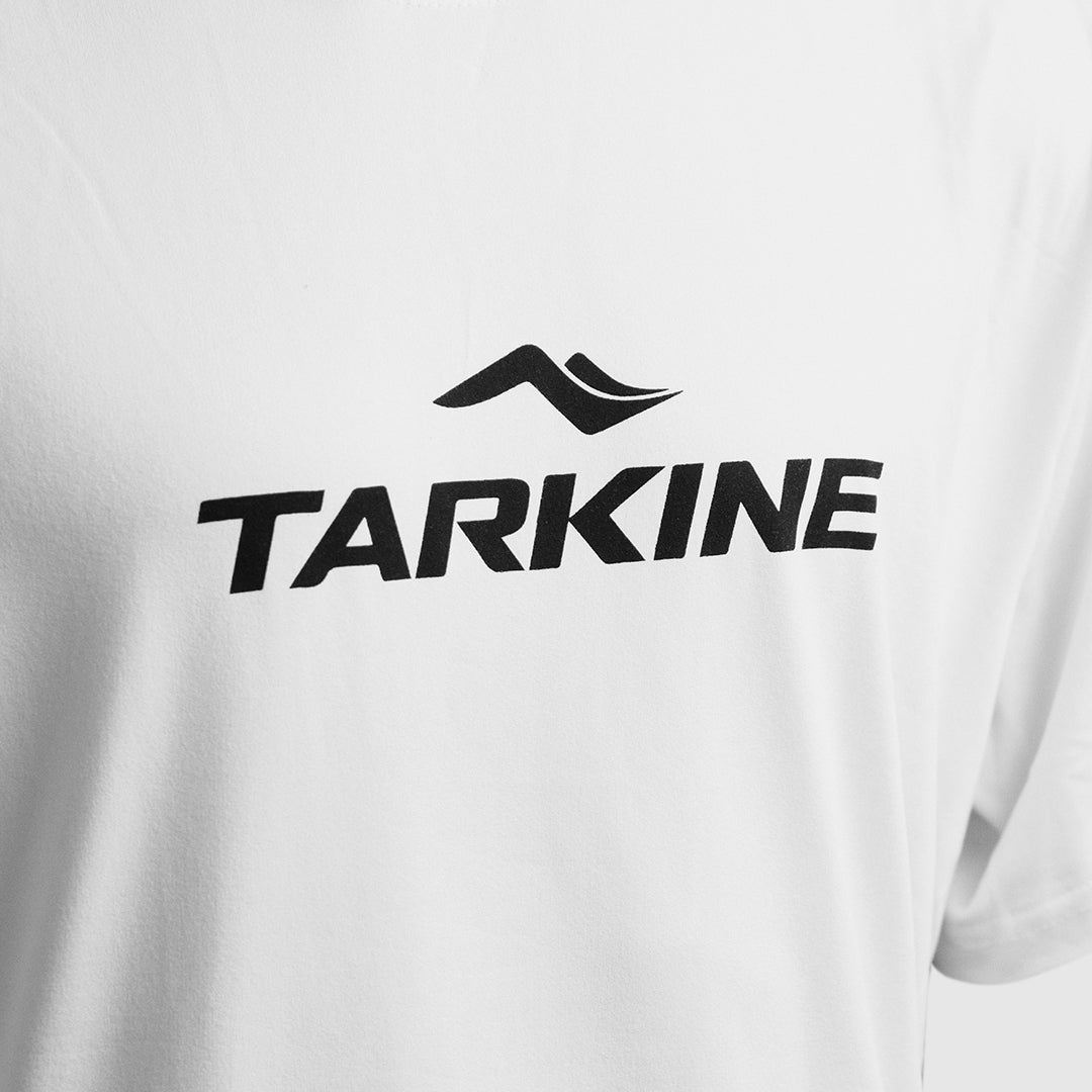 Men's Tarkine Ultra-Eco Run Tee (White) - TARKINE ATHLETICS