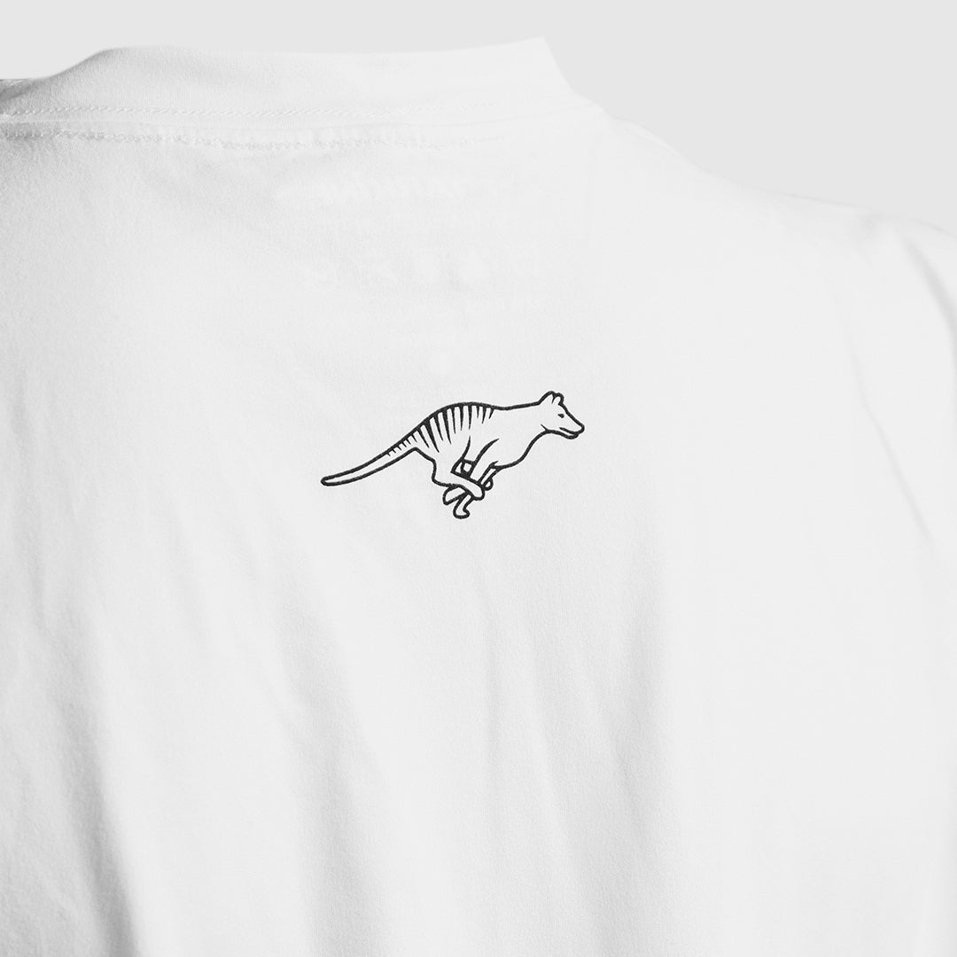 Men's Tarkine Ultra-Eco Run Tee (White) - TARKINE ATHLETICS