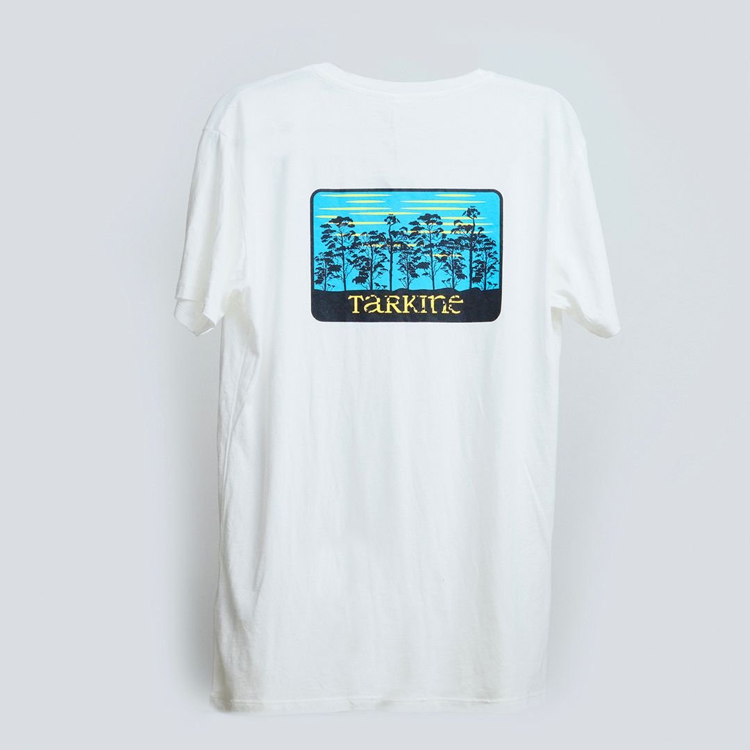 Tarkine Men's white canopy t-shirt - Premium  from TARKINE SPORT - Just $60! Shop now at TARKINE ATHLETICS