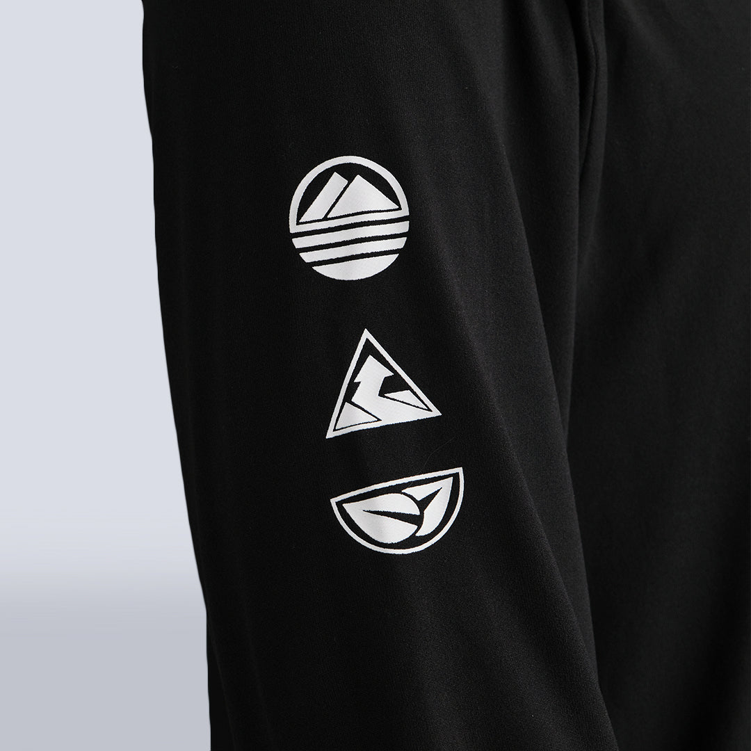 Men's Tarkine Long Sleeve Ultra-Eco Run Tee (Black/Standard Thickness) - Premium  from TARKINE SPORT - Just $100! Shop now at TARKINE ATHLETICS
