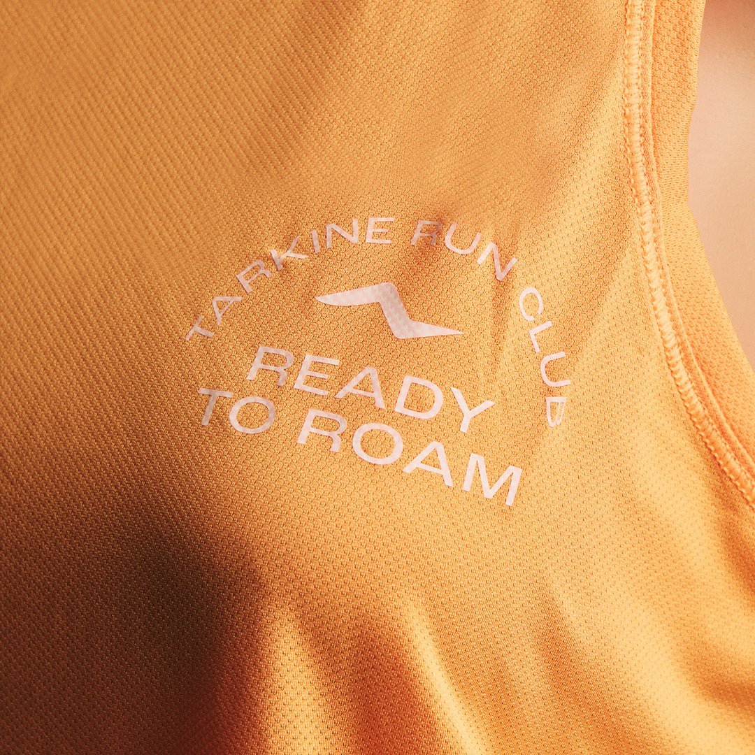 Women's Peach Eco-Light Running Singlet - Premium  from TARKINE RUNNING - Just $70! Shop now at TARKINE ATHLETICS